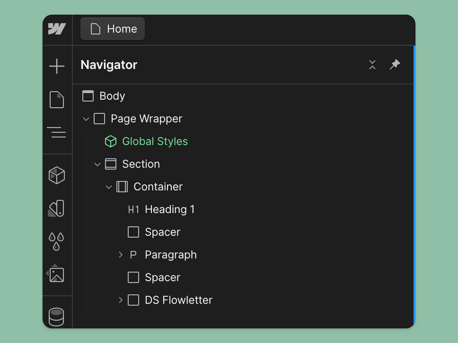 Use a good page structure (Section > Container > content).)