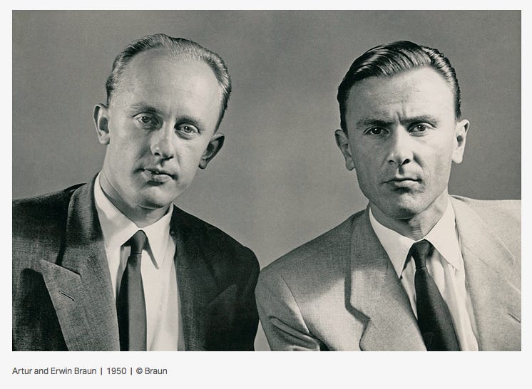 1/ Para crear buenas empresas y buen diseño necesitas entender a las  personas. Hoy, la historia de Braun. Hablemos de negocios y humanismo… -  Thread from José Luis Antúnez @jlantunez - Rattibha