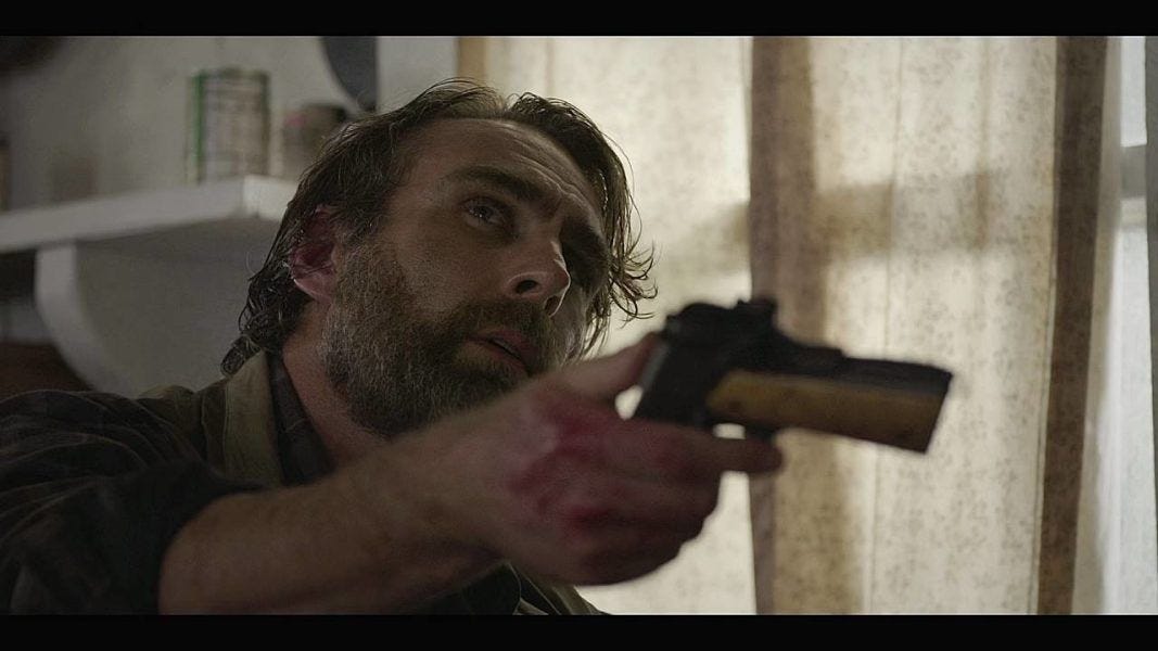 Walker Coop about to go down on Jared Padalecki and handing him a gun. Walker Coop about to go down on Jared Padalecki and handing him a gun.