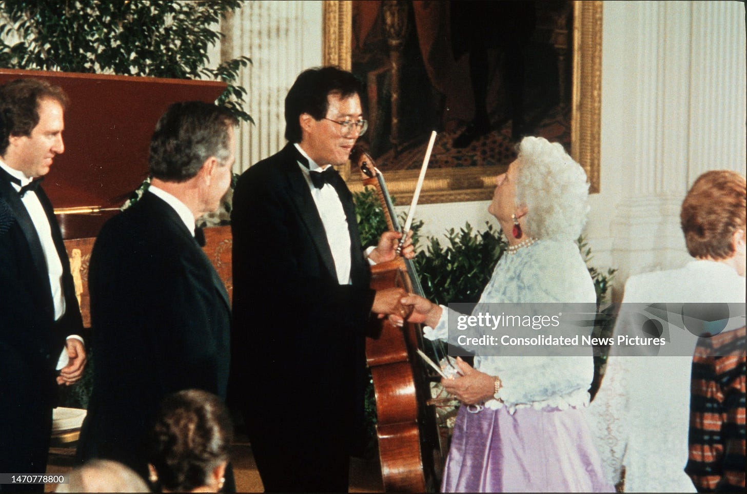 State Dinner For Chilean President Aylwin