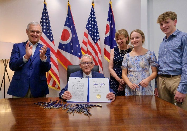 Governor DeWine signs Ohio