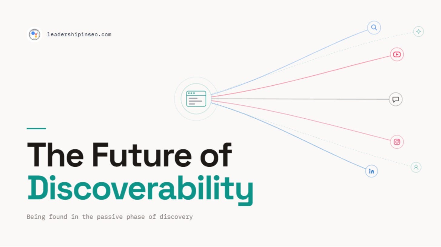 the future of discoverability the future of discoverability
