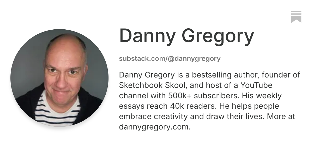 Danny Gregory | Substack
