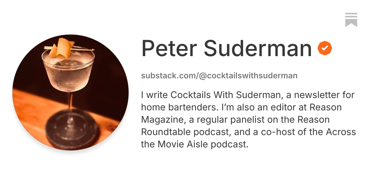 Peter Suderman | Substack