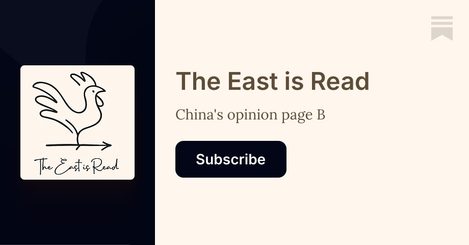 The East is Read | Zichen Wang and Yuxuan Jia | Substack