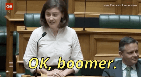 Ok Boomer GIF by GIPHY News