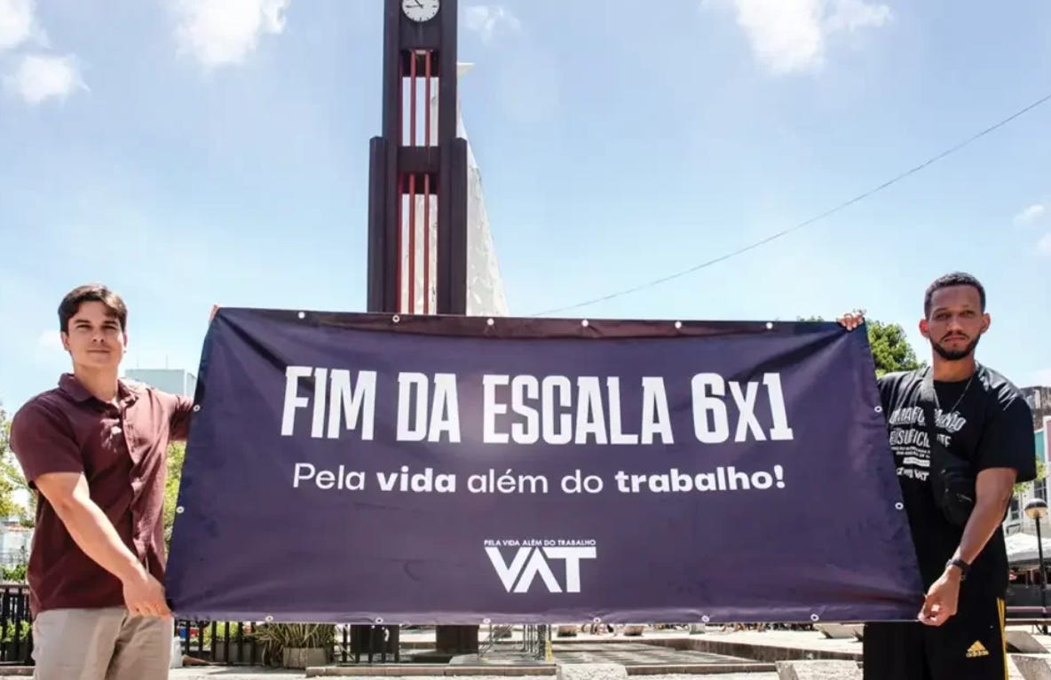 Vida Além do Trabalho: movimento pelo fim da escala 6x1 ganha força