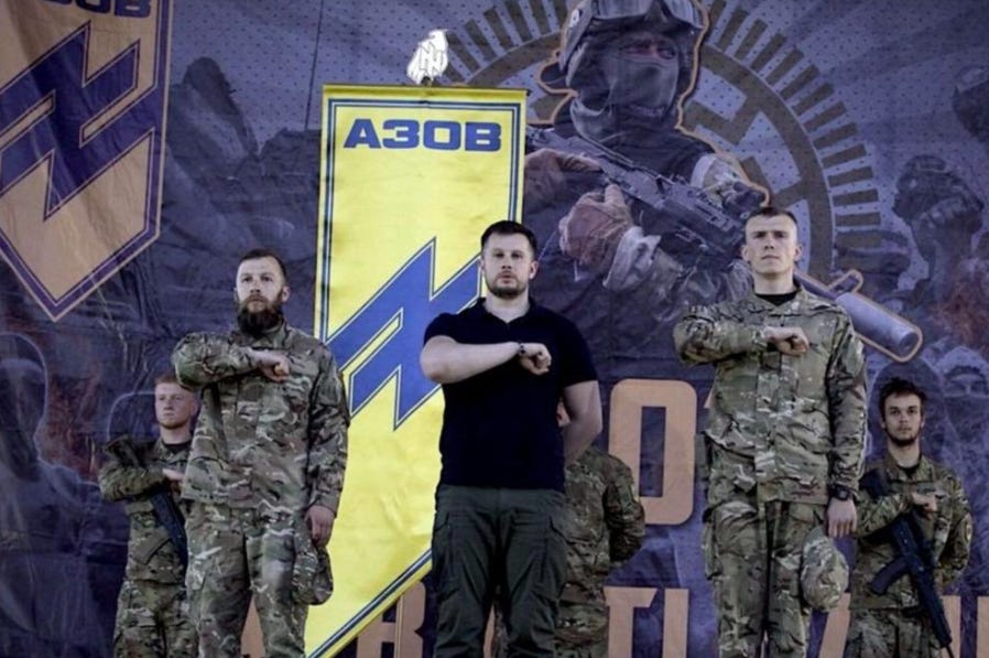 Courtesy Polk_Azov/Twitter Courtesy Polk_Azov/Twitter