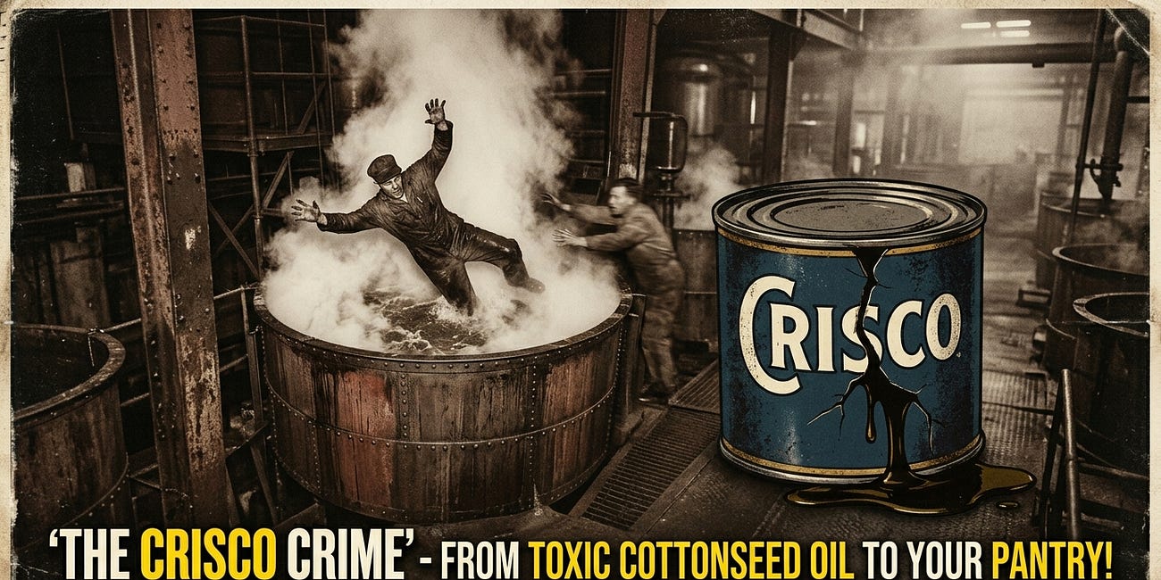 The Crisco Crime: How Trash Became Dinner