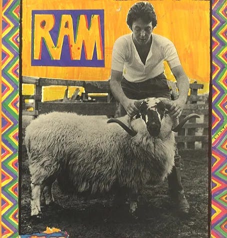 Cover art for Ram by Paul & Linda McCartney Cover art for Ram by Paul & Linda McCartney
