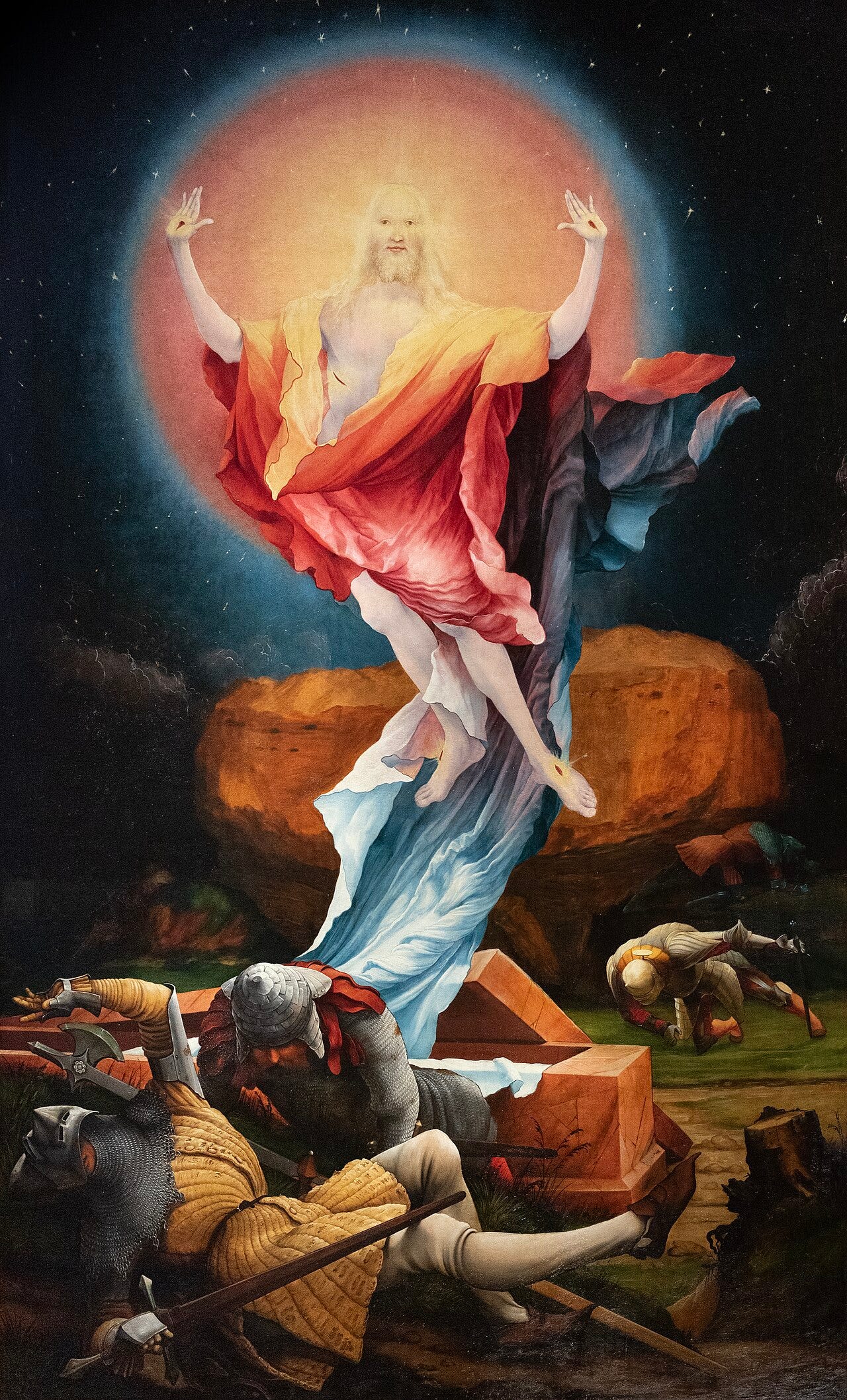 the Resurrection from the Isenheim Altarpiece the Resurrection from the Isenheim Altarpiece