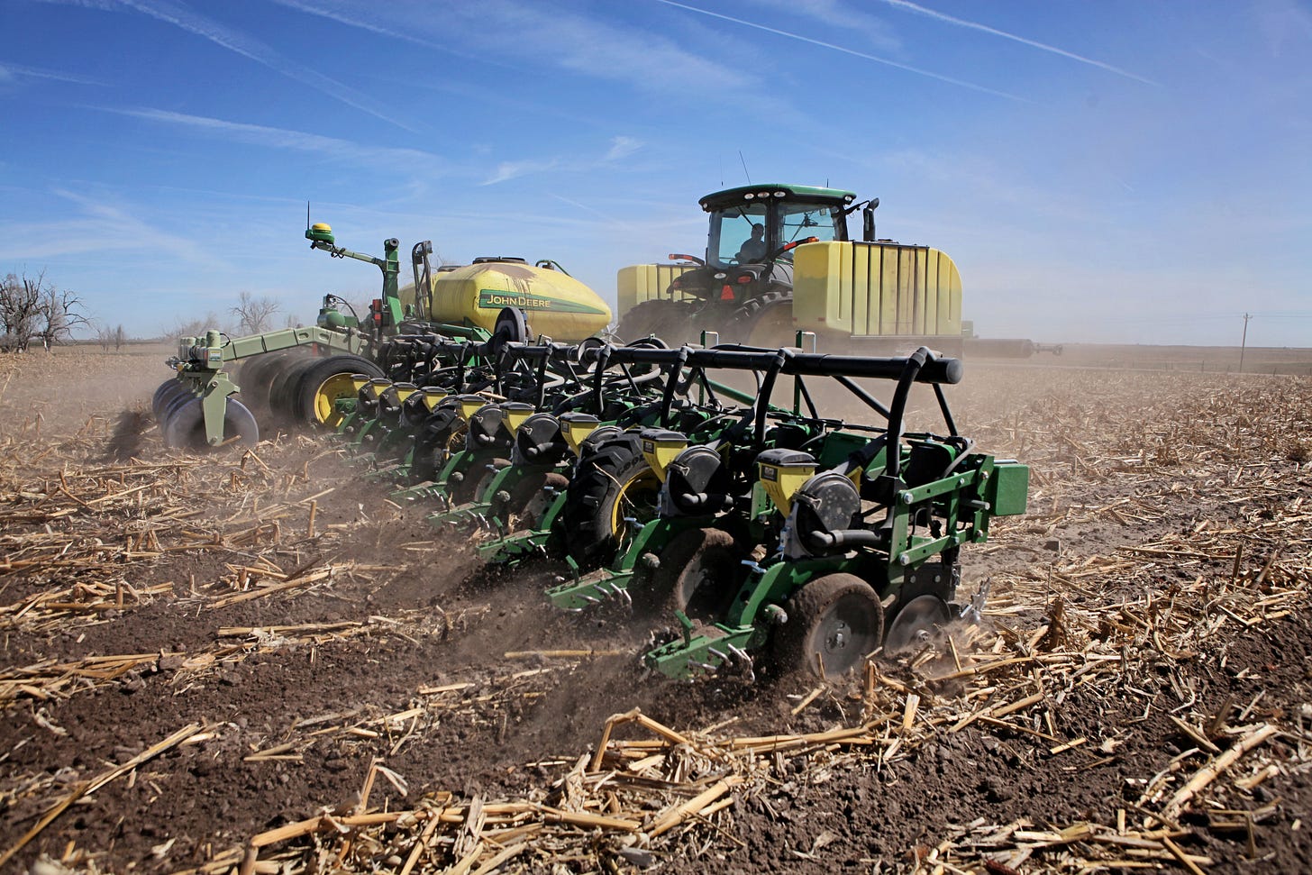 combine planting corn combine planting corn