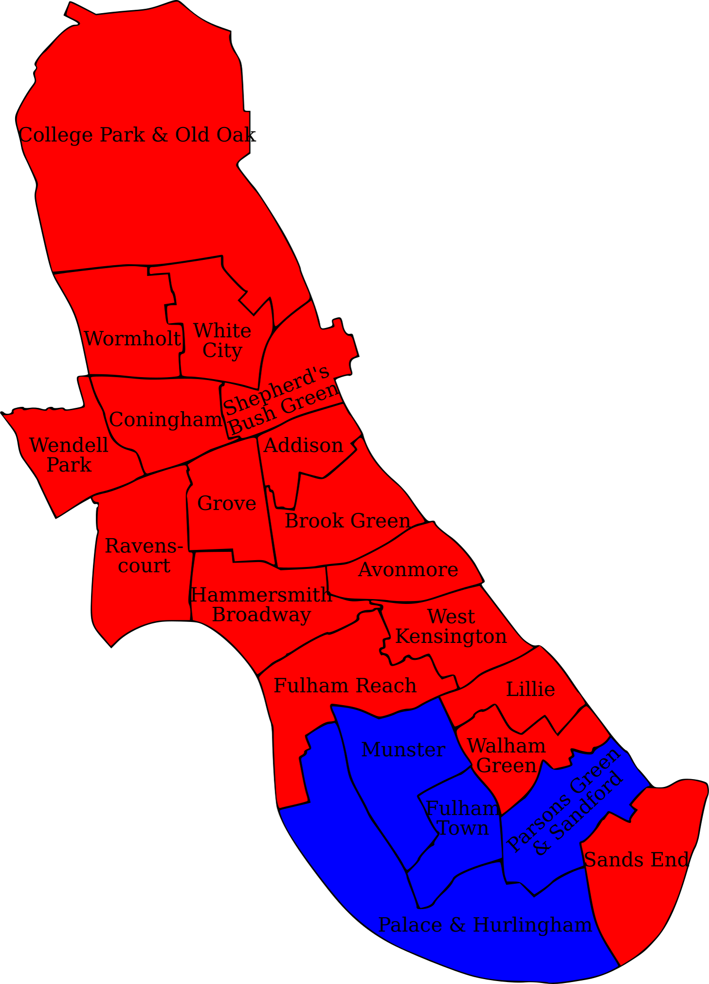 Hammersmith/Fulham, 2022