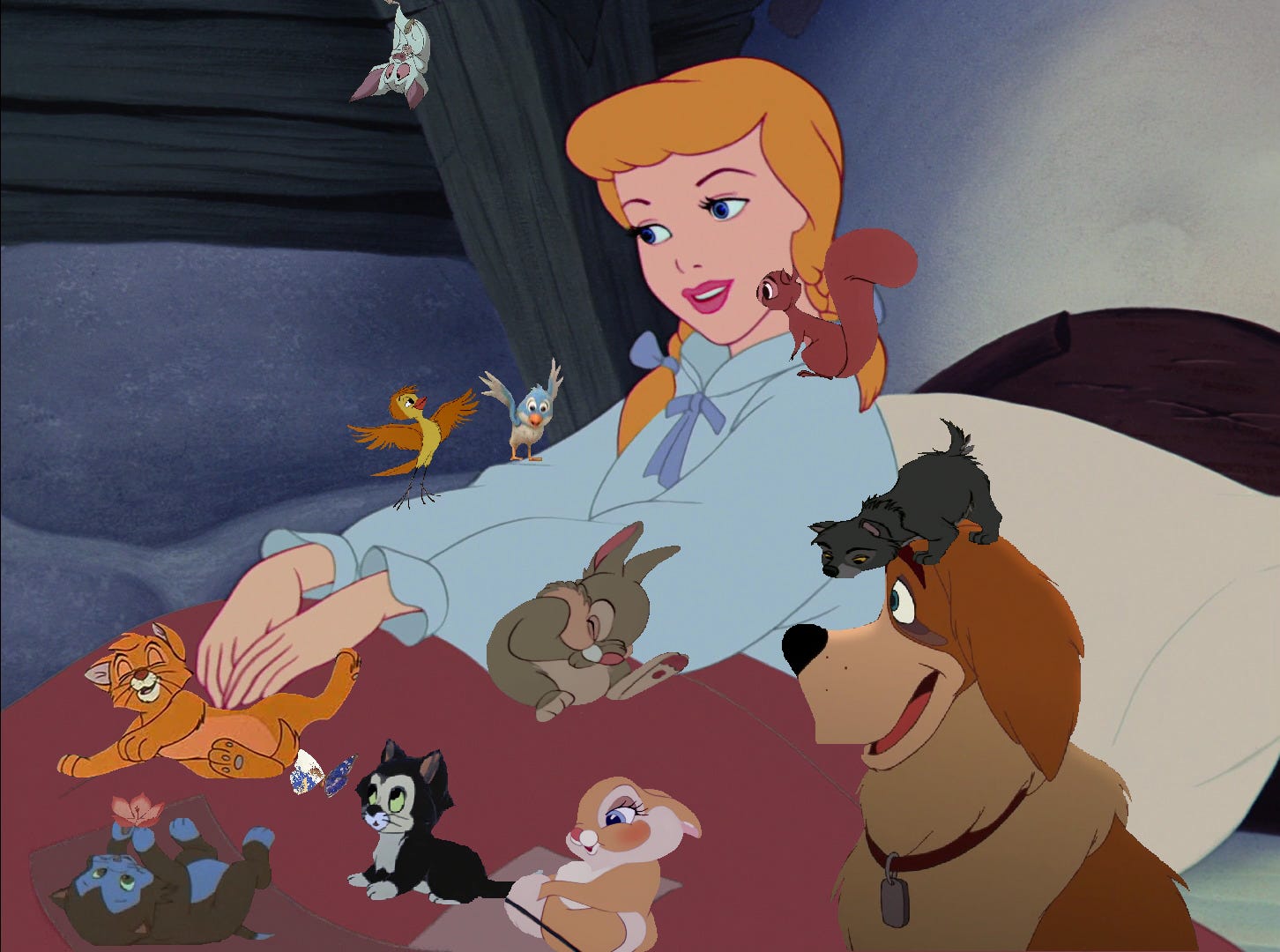 Cinderella's Menagerie - disney crossover Photo (35702755) - Fanpop