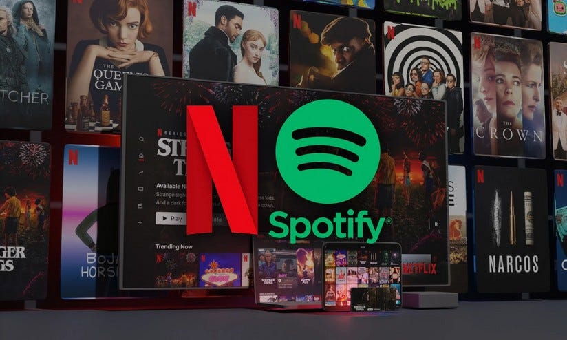 Netflix e Spotify estão no topo dos acessos no mercado de streaming -  Tudocelular.com