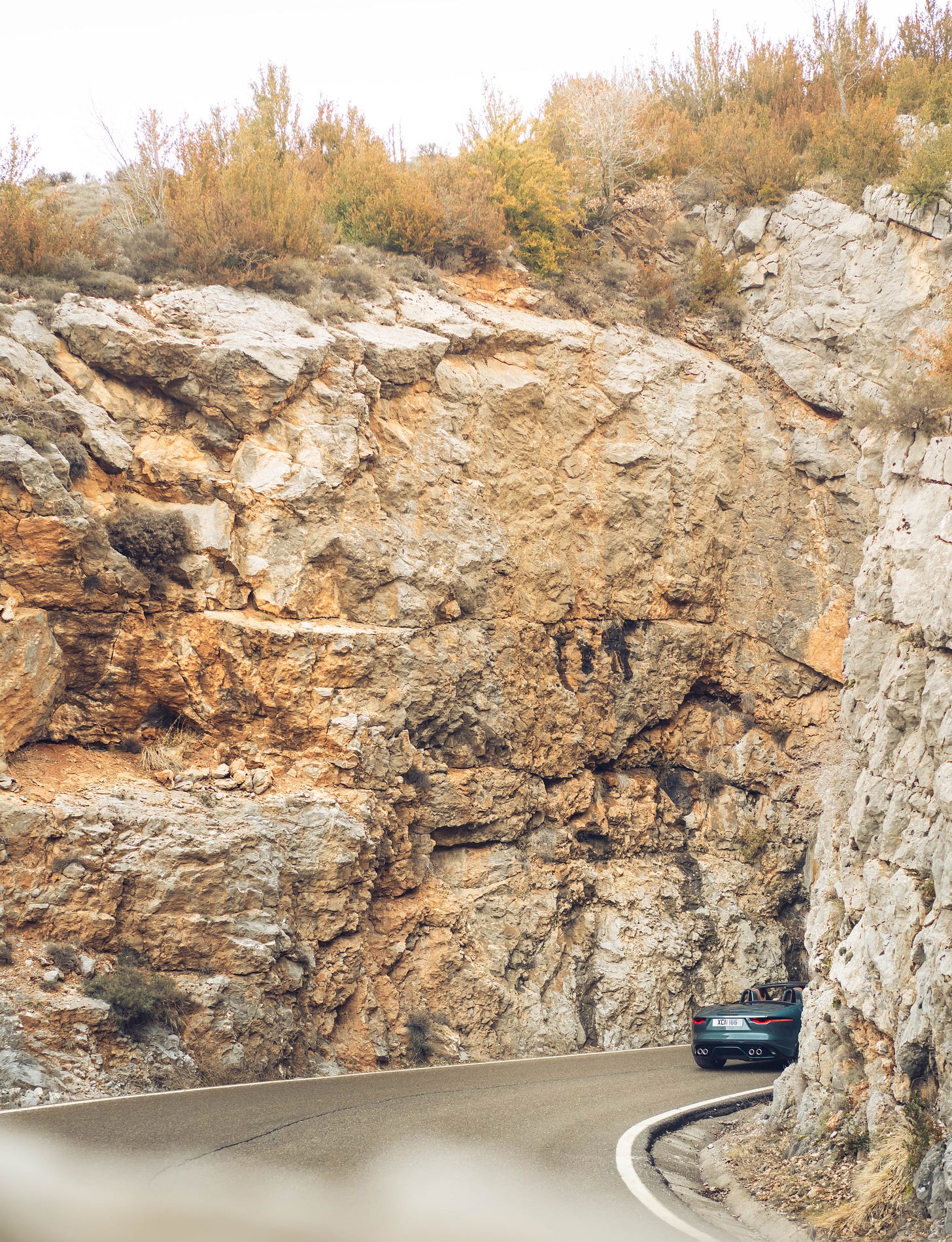 2024 Jaguar F-Type R75 Convertible driving away