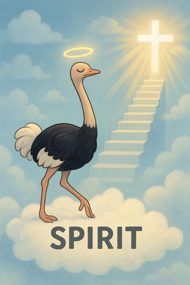 May be a doodle of text that says 'SPIRIT'