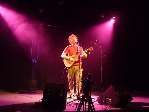 images of Ed Sheeran playing guitar and singing, image of girls with Ed Sheeran