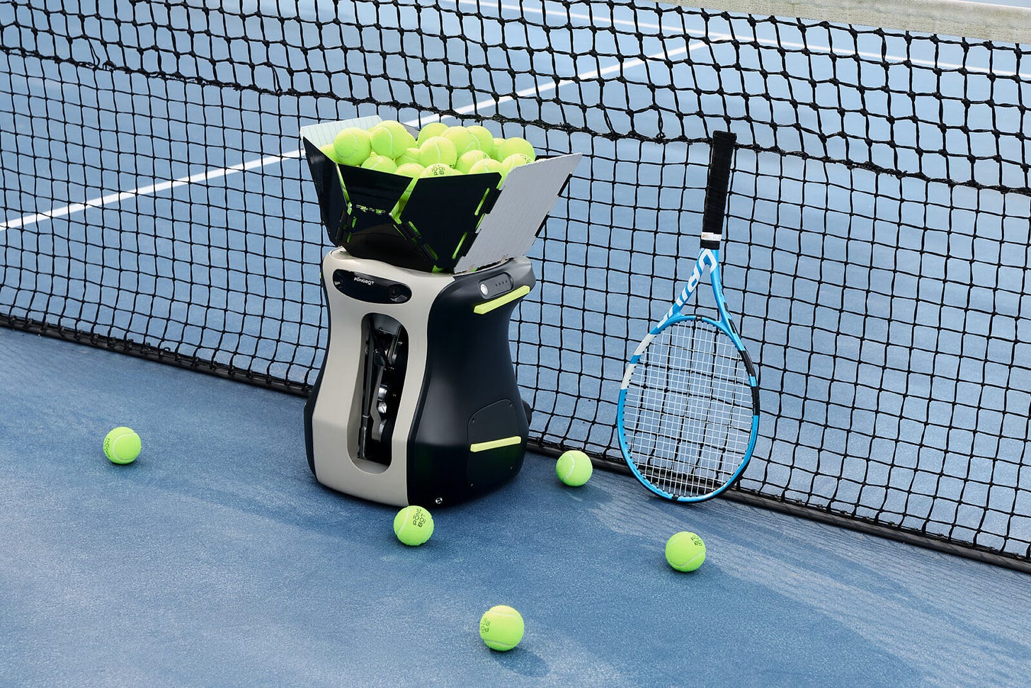 PongBot Aura AI Training Robot for Tennis, Pickleball, & Padel PongBot Aura AI Training Robot for Tennis, Pickleball, & Padel