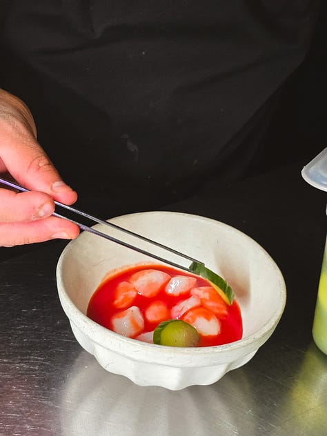 Amplifying a uniquely Mexican dish through “first-glimpse” summer flavors.