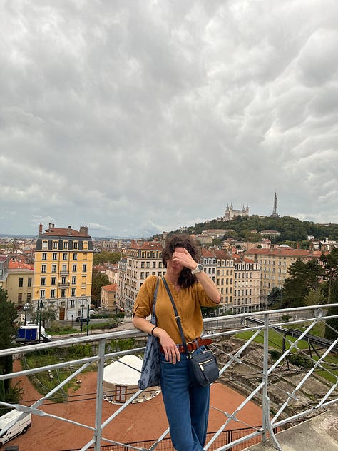 Margaret Hedderman in Lyon France