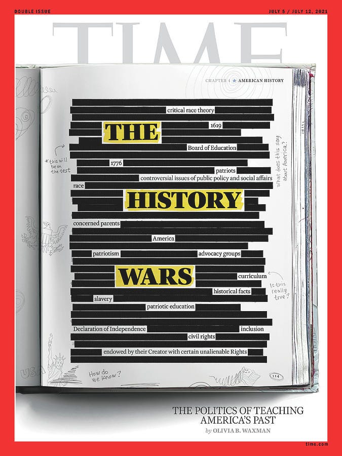 The History Wars by TIME Photo-Illustration