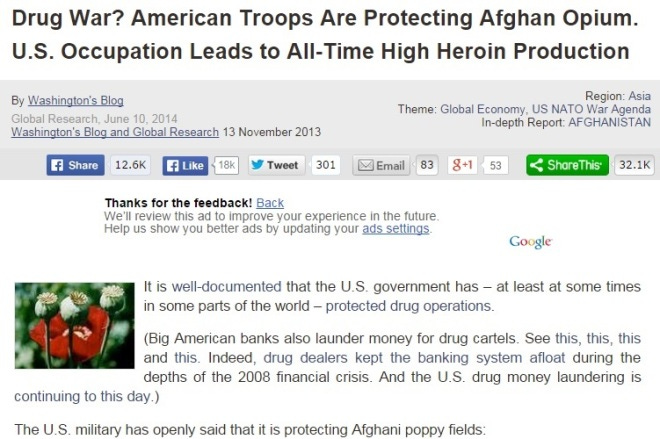 Global Research Article, June 2014 (click image to read full article) Global Research Article, June 2014 (click image to read full article)
