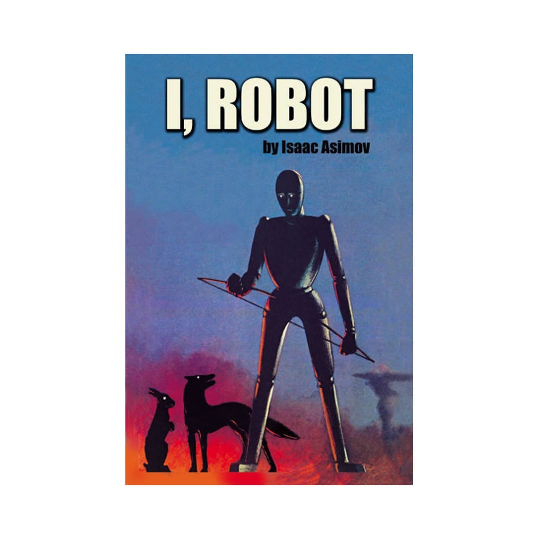 Canvas Art Print - I, Robot (isaac Asimov) - Etsy