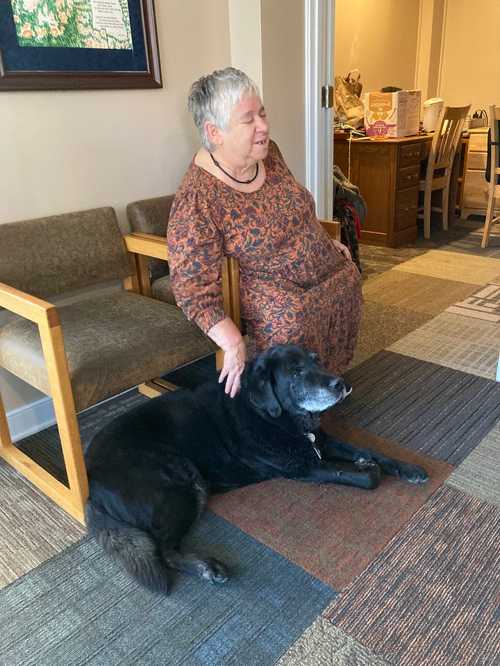 Holly Frisch, founder and president of Volunteers for the Blind.