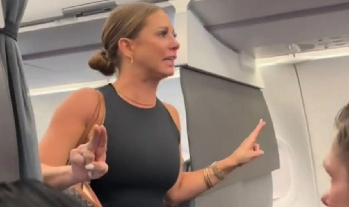 Tiffany Gomas' full airplane meltdown exposed in shocking new video: 'He's  not real' - US News - News - Daily Express US