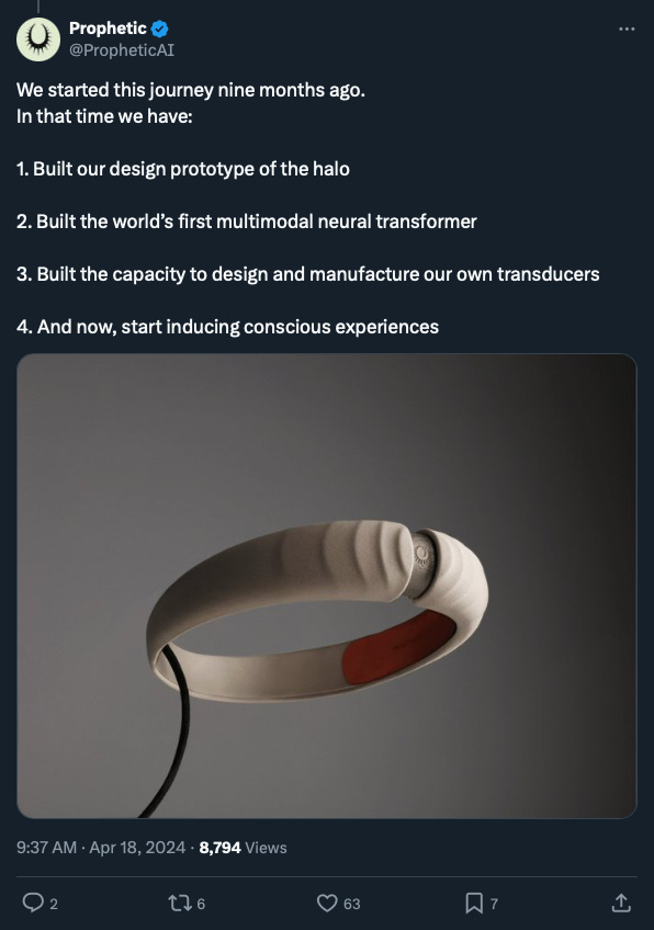 From Prophetc AI's X.com account