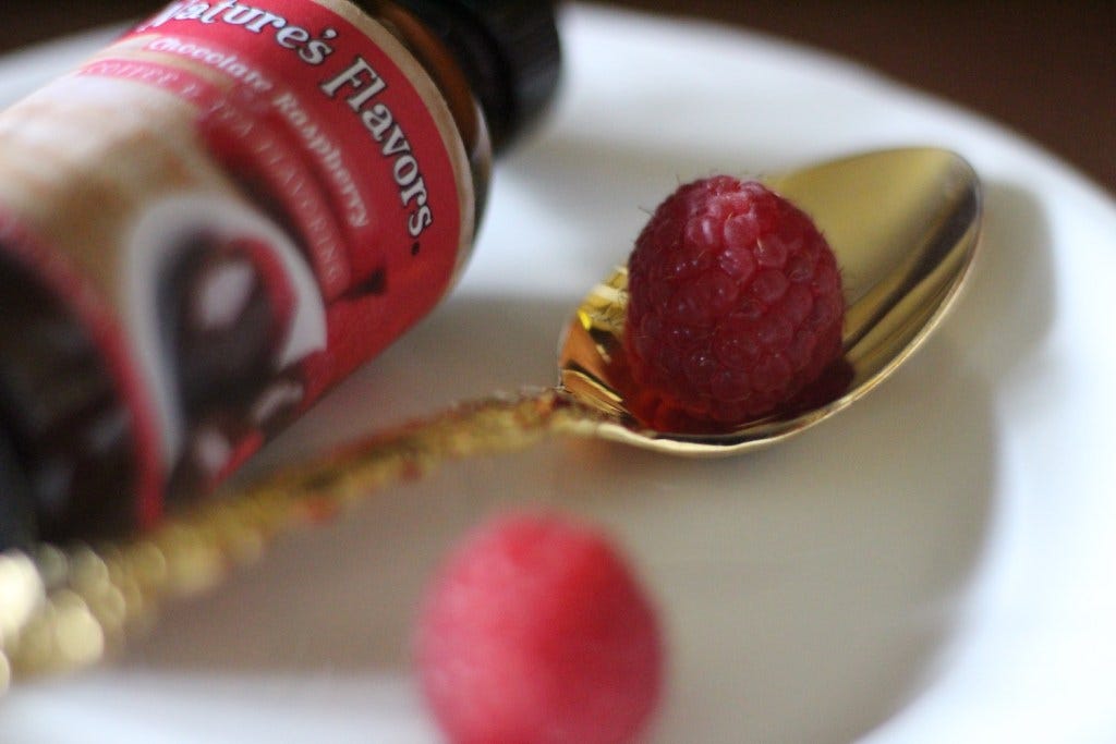 nature's flavors raspberry chocolate coffee flavoring