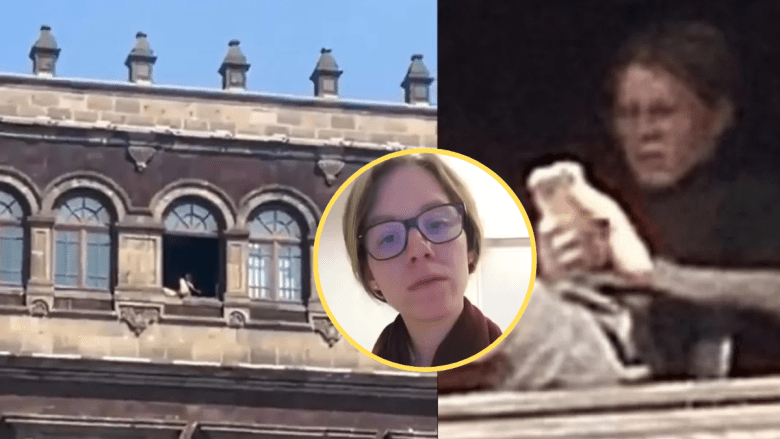 Quién es la mujer que se asoleó en Palacio Nacional? Quién es la mujer que se asoleó en Palacio Nacional?