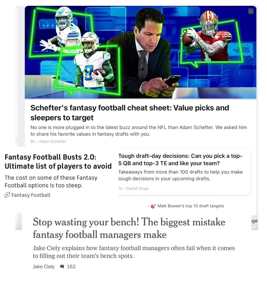 How's your fantasy team look?