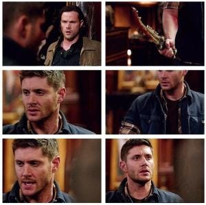 Sam talks Dean down (WeLoveSPN)