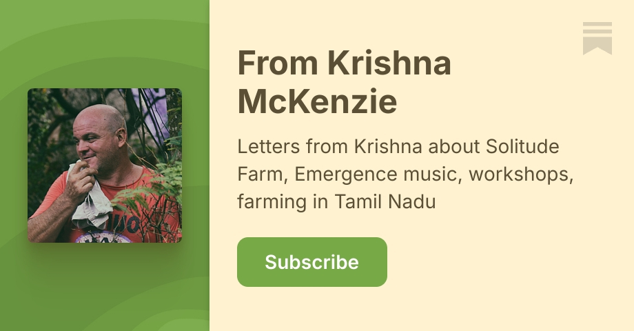 From Krishna McKenzie | Substack