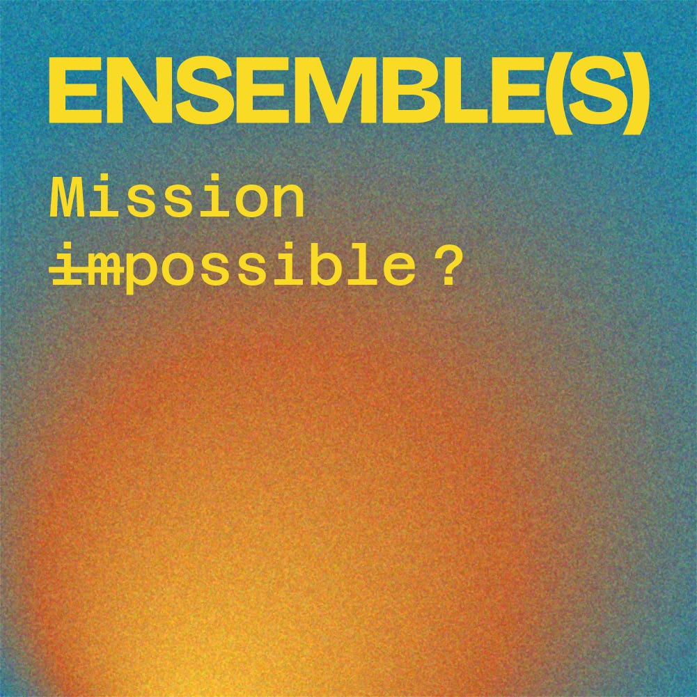 Clara Delétraz I Newsletter ENSEMBLE(S)