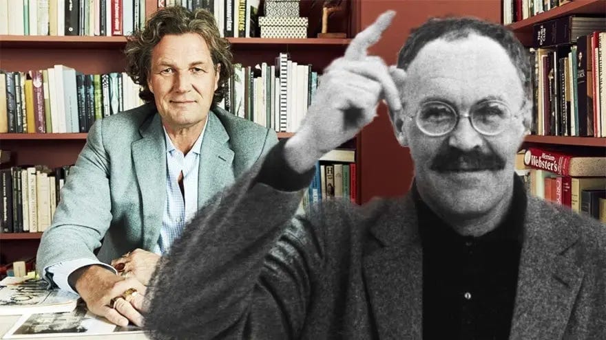 Collage på Claes Britton och Pontus Hultén