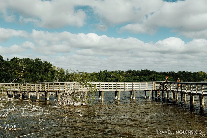 Trails around Everglades National Park