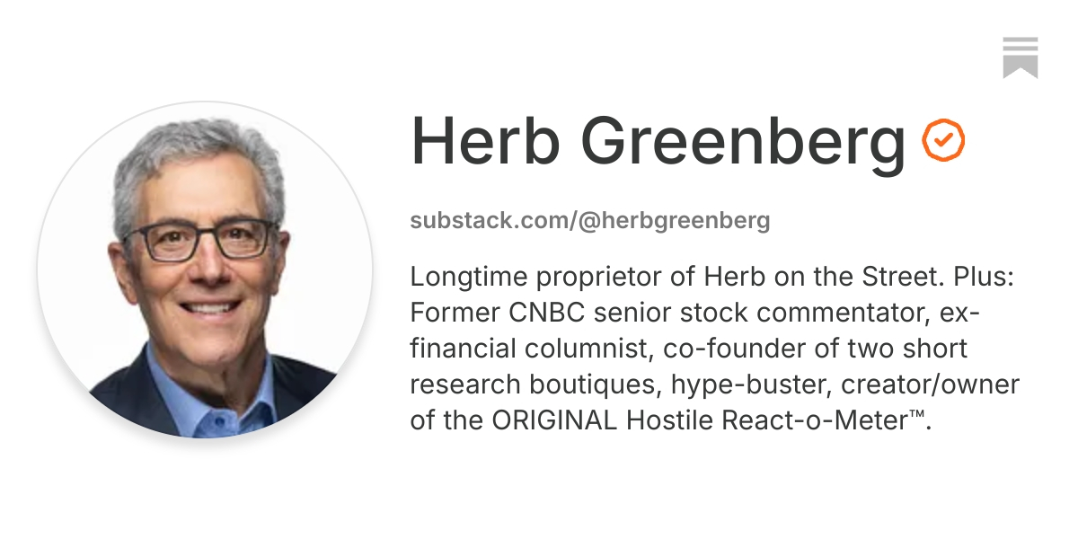 Herb Greenberg | Substack