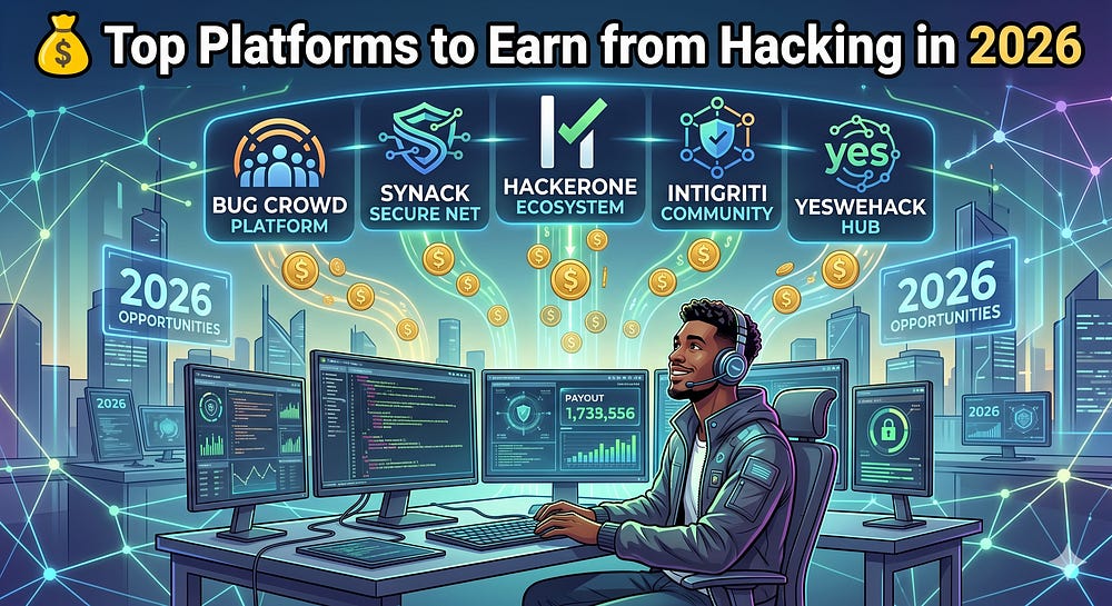 💰 Top Platforms to Earn from Hacking in 2026 Https%3A%2F%2Fsubstack Post Media.s3.amazonaws.com%2Fpublic%2Fimages%2Ff67f1dec Ec3f 4886 9f09 6c3fbe43fc2d 1000x545