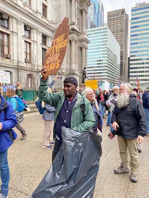 Photos from the Philadelphia Hands Off! Protest