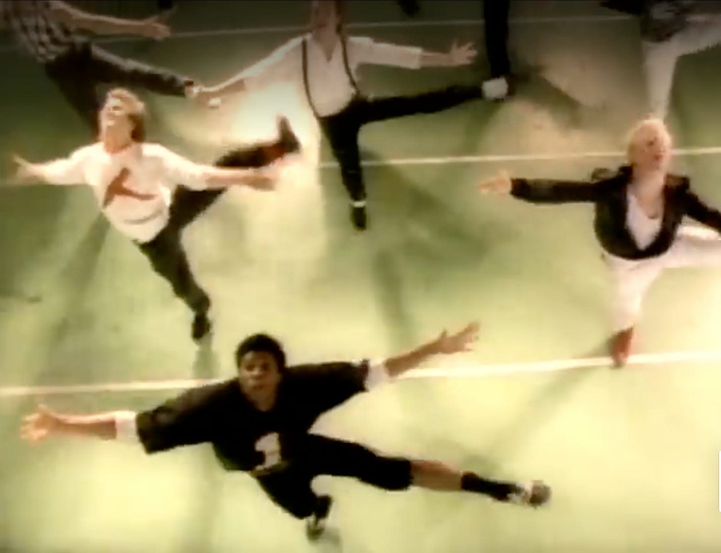 I think footballers think they're too tough to do ballet