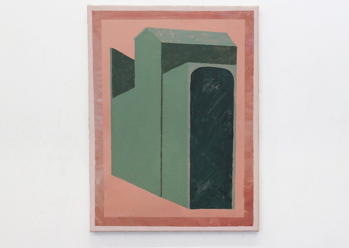 Prisoners Of This Moment, 2021, oil on canvas, 60 x 40 cm