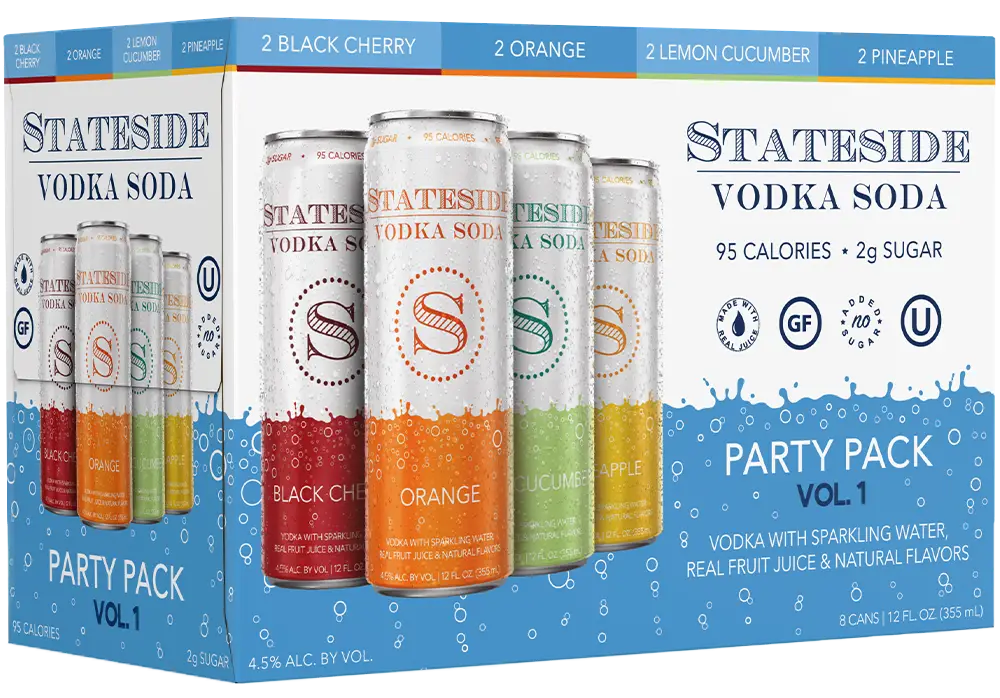 Stateside Vodka Soda Party Pack Vol. 1 Stateside Vodka Soda Party Pack Vol. 1