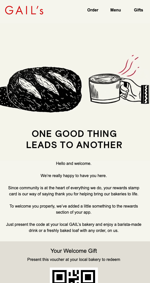 Welcome Emails Example on Substack