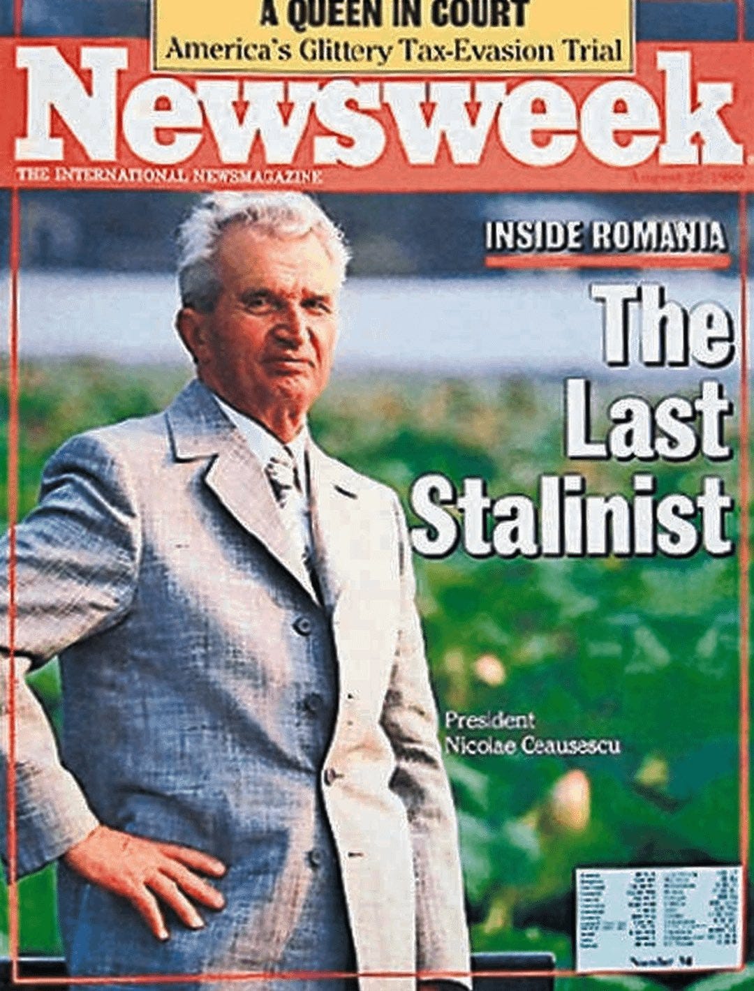 Newsweek August 1989.