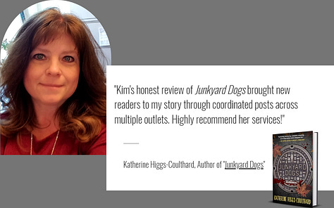 Testimonials for Kim's Book Review Services