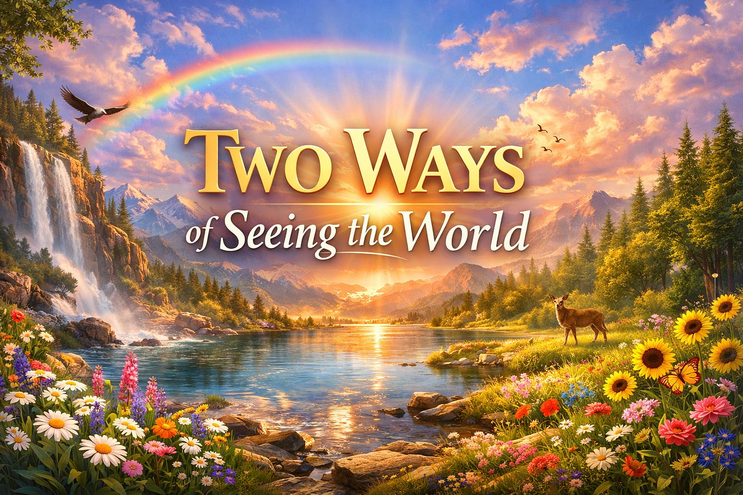 Seeing Th Eworld Two Ways of Seeing the World - by Robert Rousseau