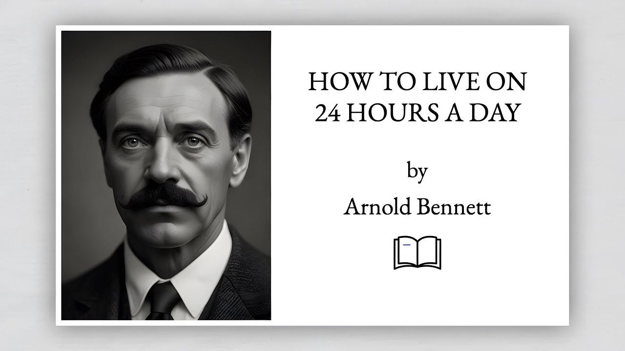 How To Live On 24 Hours A Day (1908) Arnold Bennett | full videobook